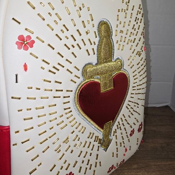 Loungefly Disney Snow White and the Seven Dwarfs Heart Box Mini Backpack NWT main image 7